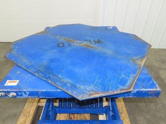 AMI Spring Loaded Industrial Pallet Load Leveler 3500lbs 42x46" Swivel Top