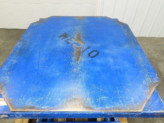 AMI Spring Loaded Industrial Pallet Load Leveler 3500lbs 42x46" Swivel Top