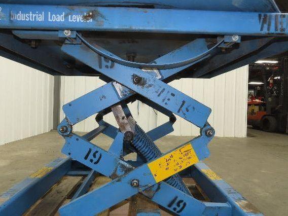 AMI Spring Loaded Industrial Pallet Load Leveler 3500lbs 42x46" Swivel Top