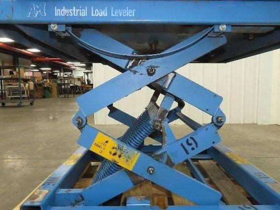 AMI Spring Loaded Industrial Pallet Load Leveler 3500lbs 42x46" Swivel Top