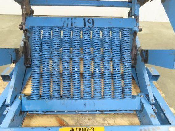 AMI Spring Loaded Industrial Pallet Load Leveler 3500lbs 42x46" Swivel Top
