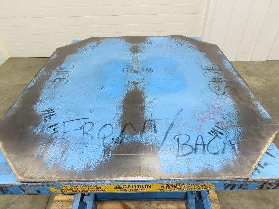 AMI Spring Loaded Industrial Pallet Load Leveler 3500lbs 42x46" Swivel Top