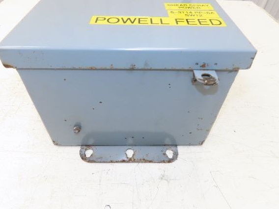 Square D DTU362AWK Double Throw Disconnect Switch Transfer 60A 600V 3 Ph