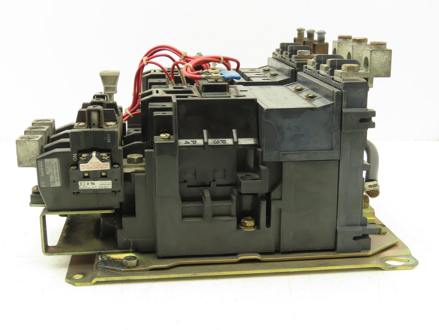 Allen Bradley 505-EOD NEMA Size 4 Reversing Motor Starter 3Ph 100HP 120V Coil