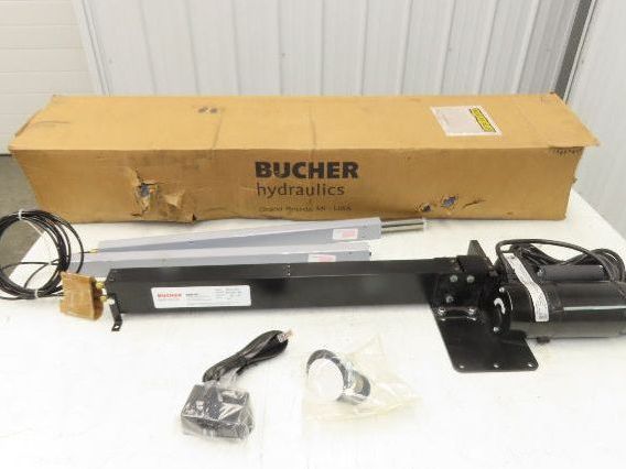 Bucher Dyna-Lift 2E-D1A-16-S 2-Post Electric Table Lift 16" Adj Height Workbench