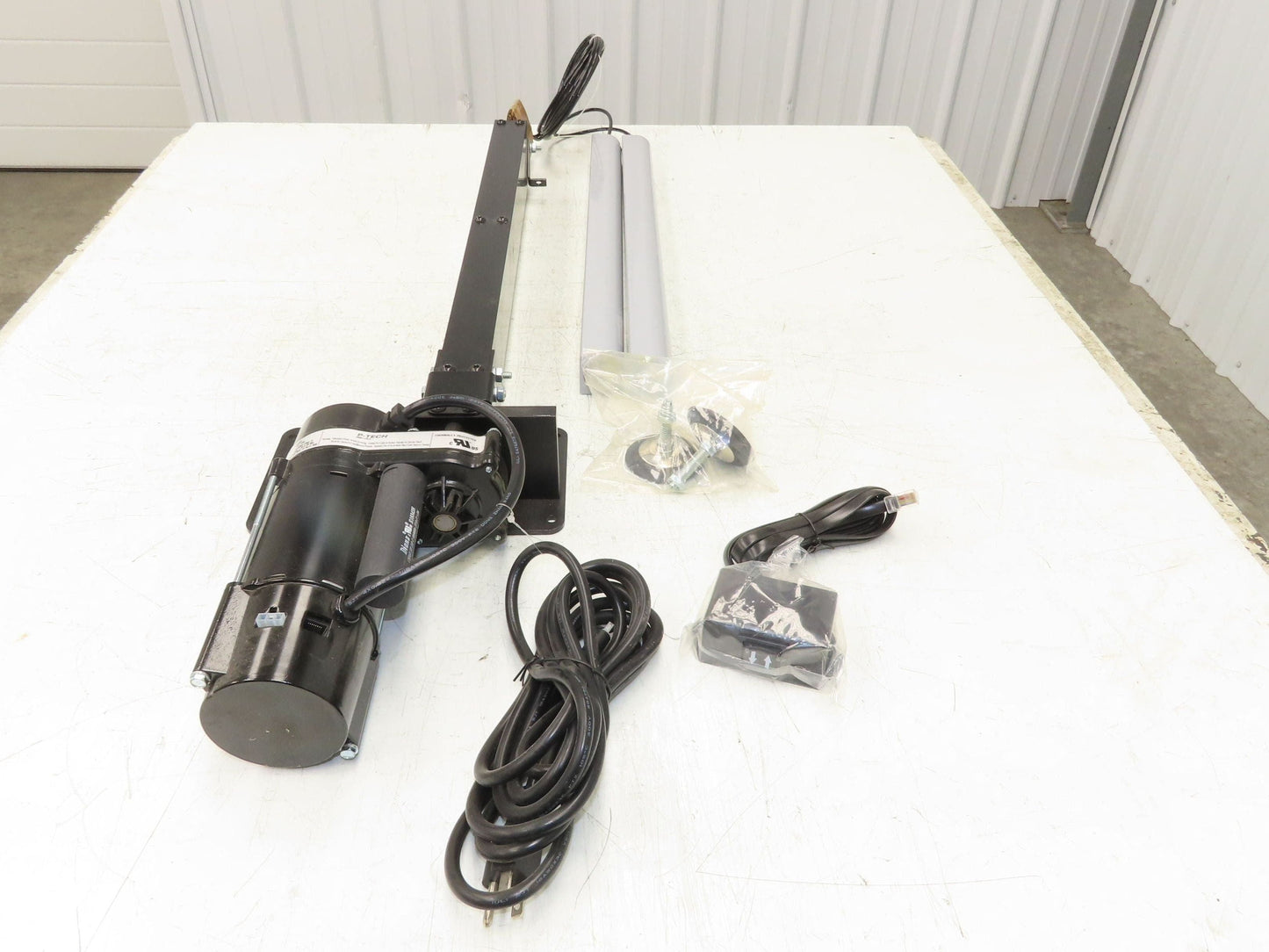Bucher Dyna-Lift 2E-D1A-16-S 2-Post Electric Table Lift 16" Adj Height Workbench