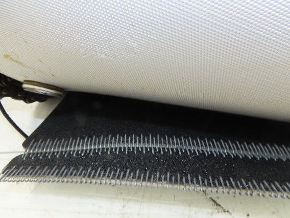 Portec Flomaster Conveyor Belt 30"x 180° Curve Chain Drive Friction Top Beltech