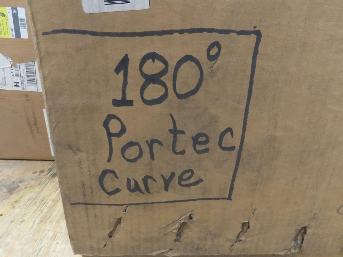 Portec Flomaster Conveyor Belt 30"x 180° Curve Chain Drive Friction Top Beltech