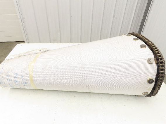 Portec Flomaster Conveyor Belt 30"x 180° Curve Chain Drive Friction Top Beltech