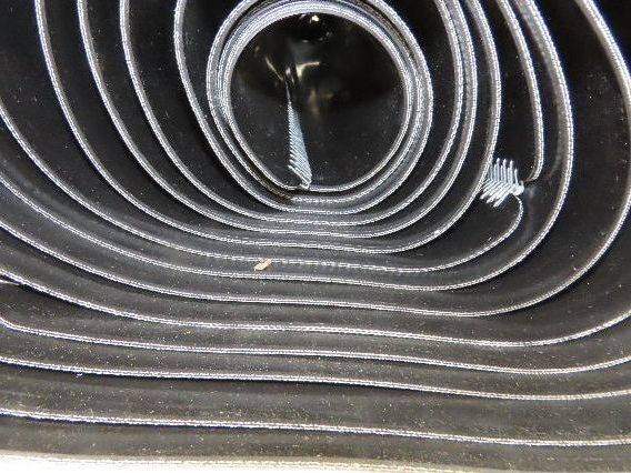 Portec Flomaster Conveyor Belt 30"x 150° Curve Chain Drive Smooth Top Beltech