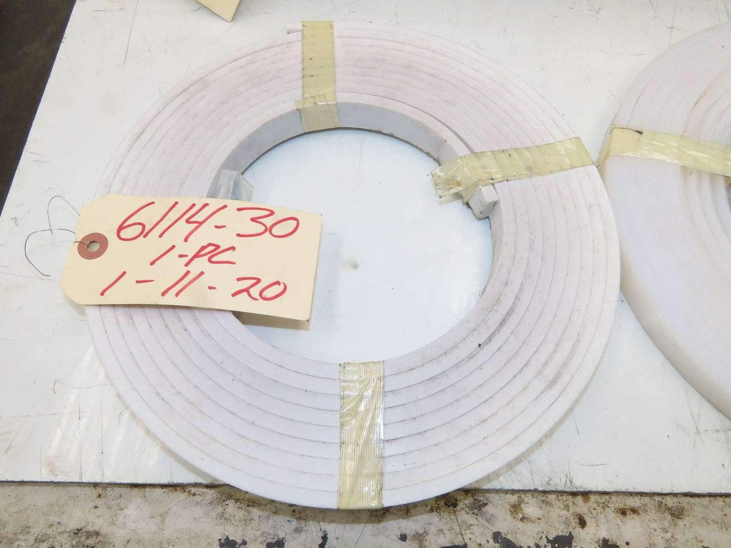 Portec Flomaster Conveyor Belt 30"x 150° Curve Chain Drive Smooth Top Beltech