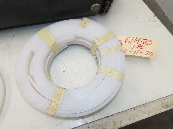 Portec Flomaster Conveyor Belt 30"x 150° Curve Chain Drive Smooth Top Beltech