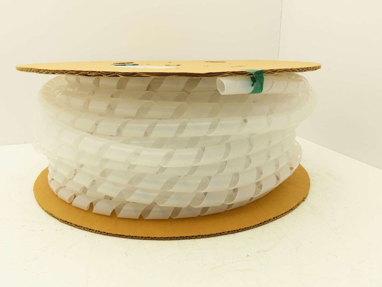 Panduit T100F-C Spiral Wrap Cable Sleeve Tubing 1"x 100' Polyethylene Natural