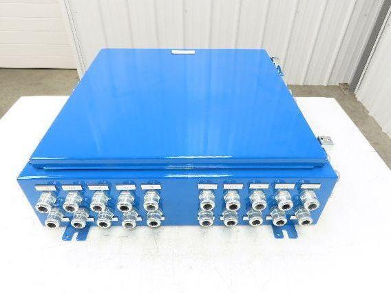 Hoffman A242406LP Electrical Enclosure Control Panel 24x24x6" Backplate JIC