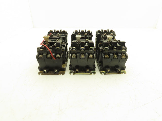 Allen Bradley 509-BOD 509-AOD Starter Overload Relay 120V Coil 600V Lot of 3