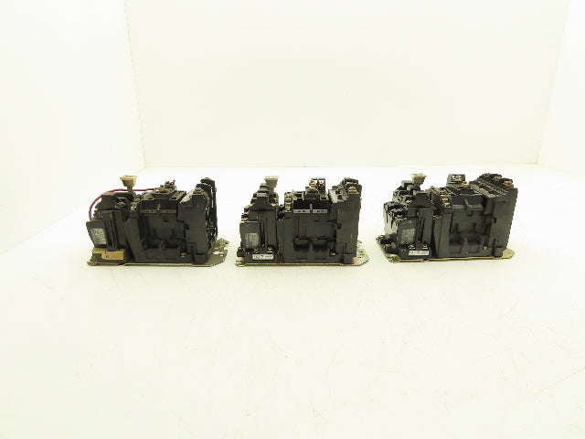 Allen Bradley 509-BOD 509-AOD Starter Overload Relay 120V Coil 600V Lot of 3