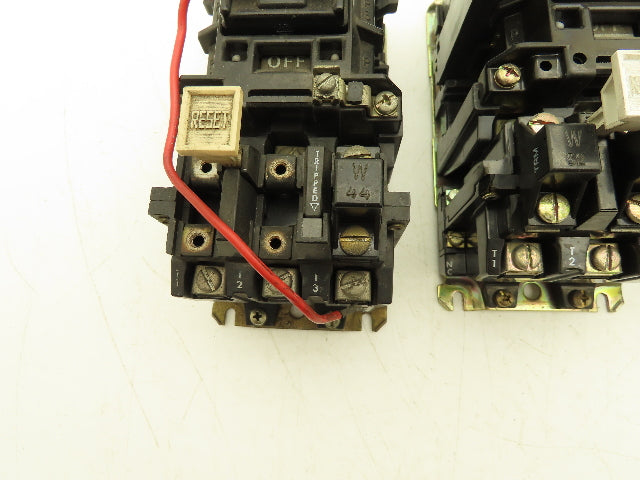 Allen Bradley 509-BOD 509-AOD Starter Overload Relay 120V Coil 600V Lot of 3