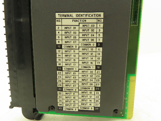 Allen Bradley 1771-IAN AC Input Module 85-138 VAC With Terminals