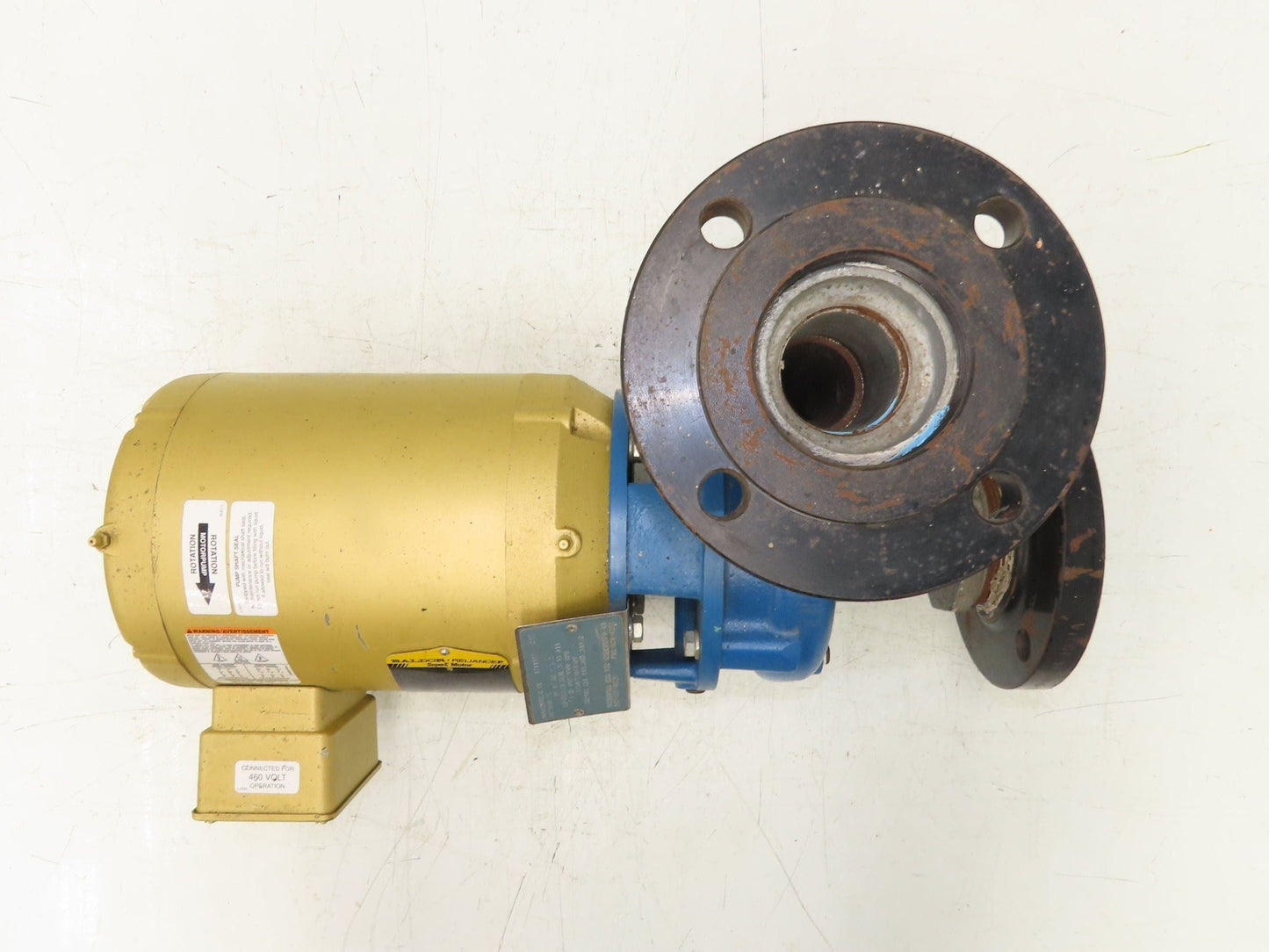 Scot Model 17 Cast Iron Centrifugal Pump 2x2" NPT 200 GPM 5Hp 230/460V 3PH 182JM