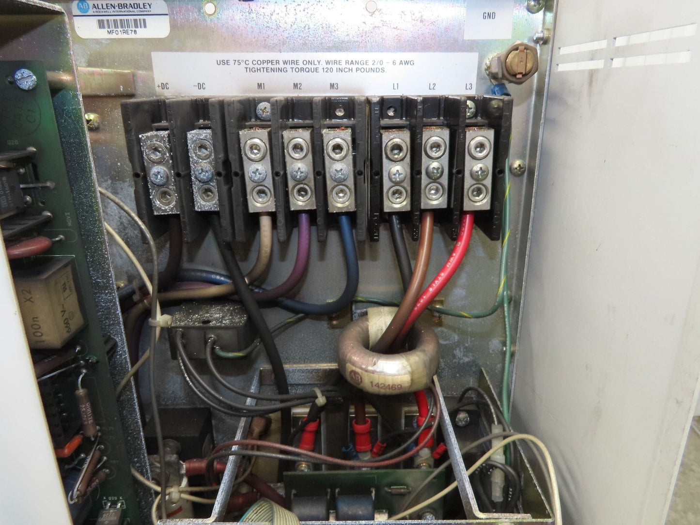 Allen Bradley 1336-B040-EOG-L3-S1 Variable Frequency AC Drive 40Hp 460V 3Ph VFD