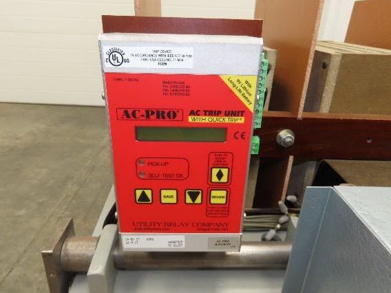 Allis Chalmers LA-3000 Air Circuit Breaker 600VAC 3000A 3 Pole AC Pro Quick Trip