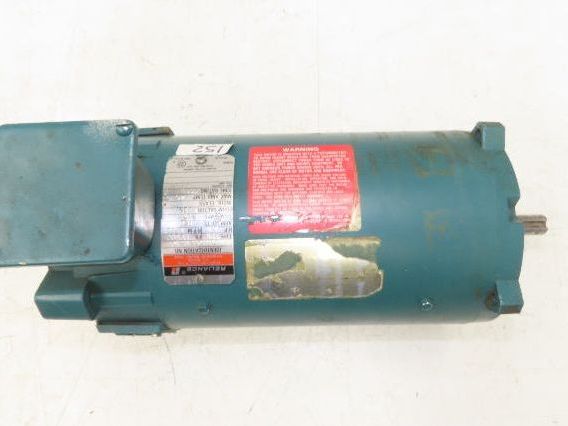 Reliance Electric T56H1042M-XC DC Motor 3/4HP 1725 RPM 180V 56C Frame
