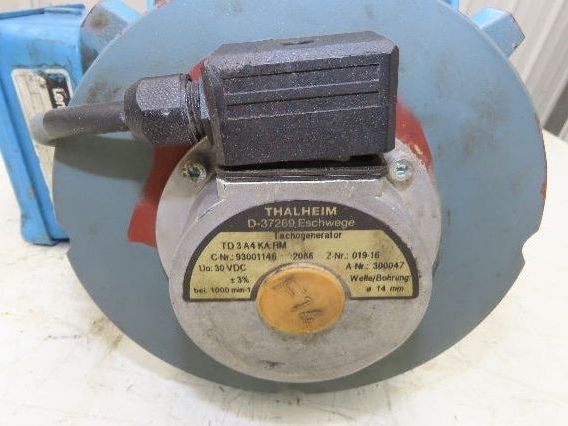 Lenze DF 90 L4 TA AC Motor 3HP 1680 RPM 277/480V 3PH IEC 90 Thalheim Encoder