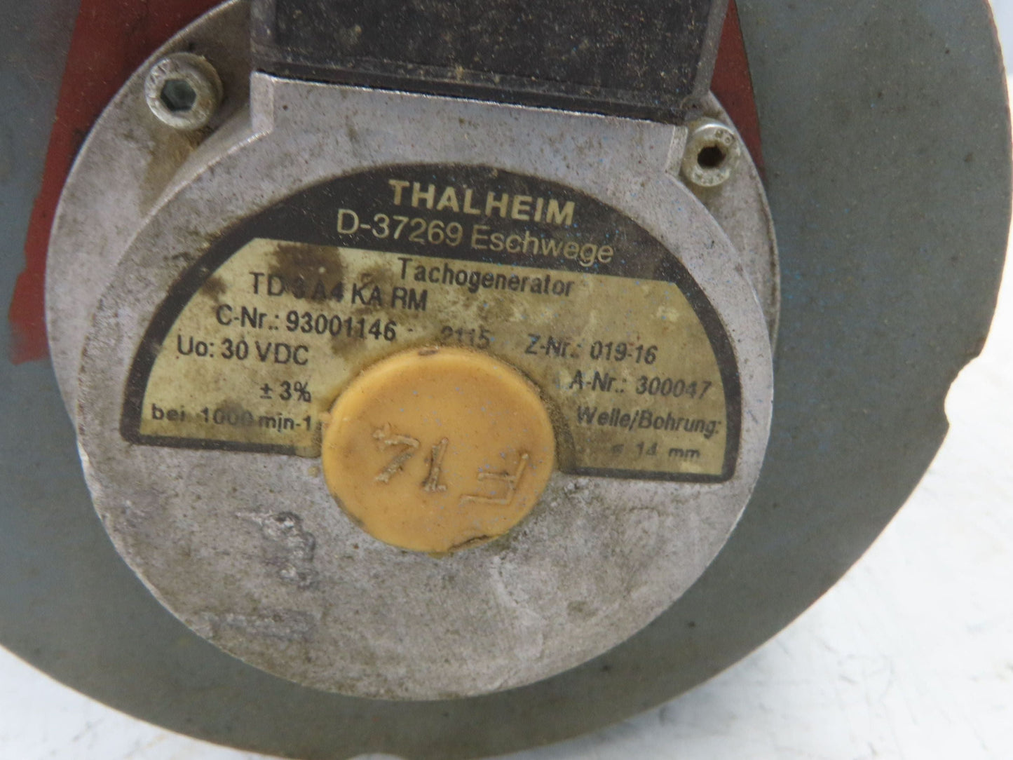 Lenze DF 90 L4 TA AC Motor 3HP 1680RPM 277/480V 3PH IEC 90 Thalheim Encoder