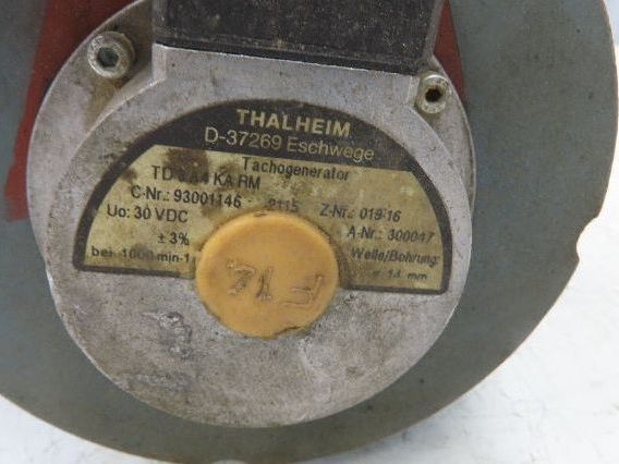 Lenze DF 90 L4 TA AC Motor 3HP 1680RPM 277/480V 3PH IEC 90 Thalheim Encoder