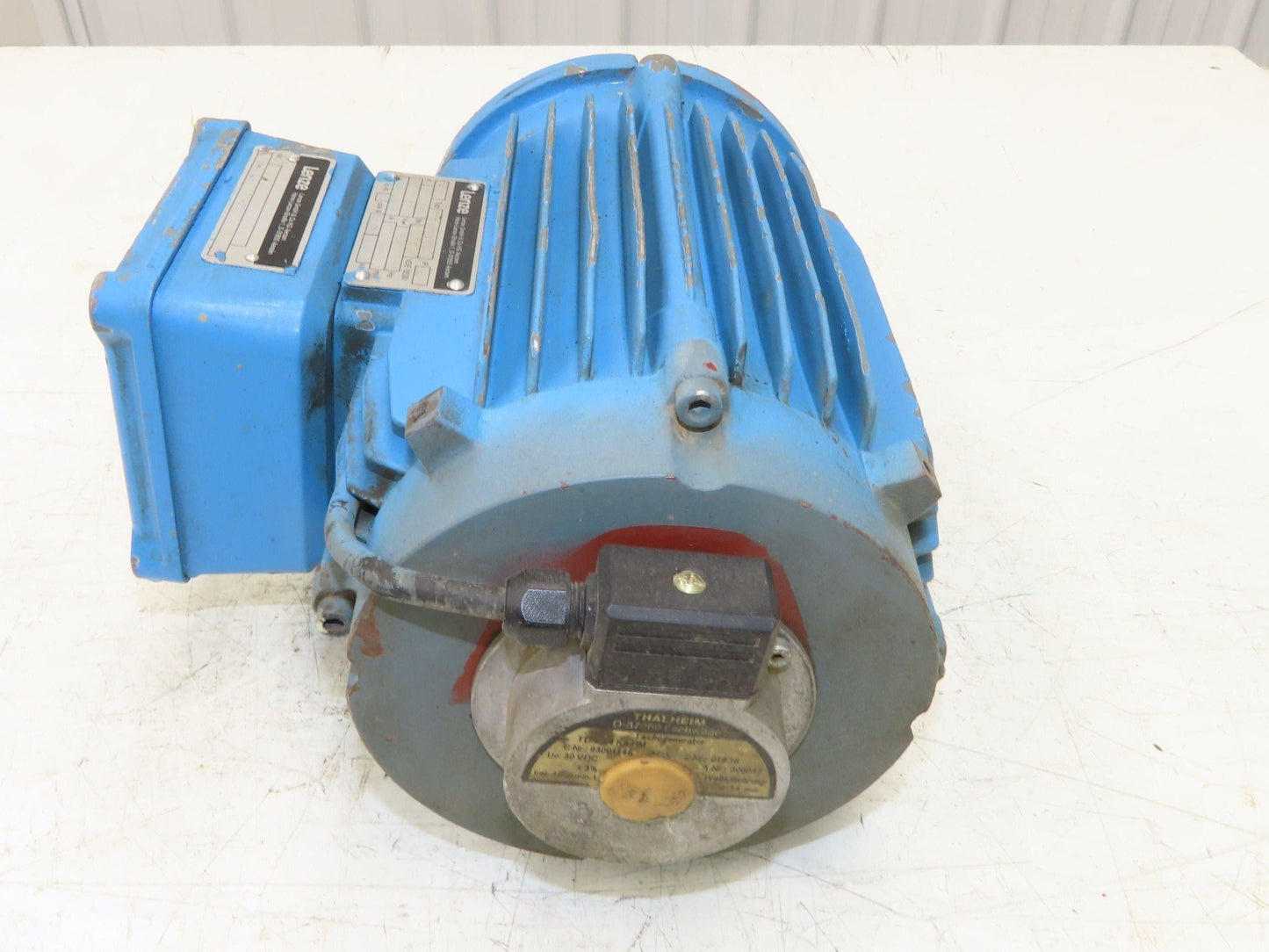 Lenze DF 90 L4 TA AC Motor 3HP 1680RPM 277/480V 3PH IEC 90 Thalheim Encoder