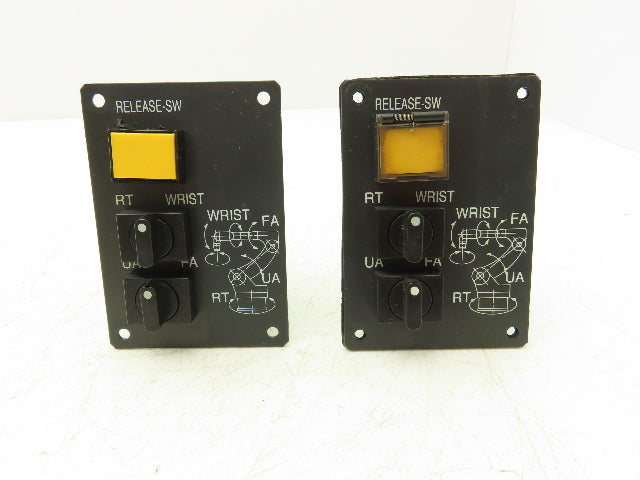 Panasonic ZUEP576 Robot Control Panel RT Wrist UA FA 70x100mm Lot of 2