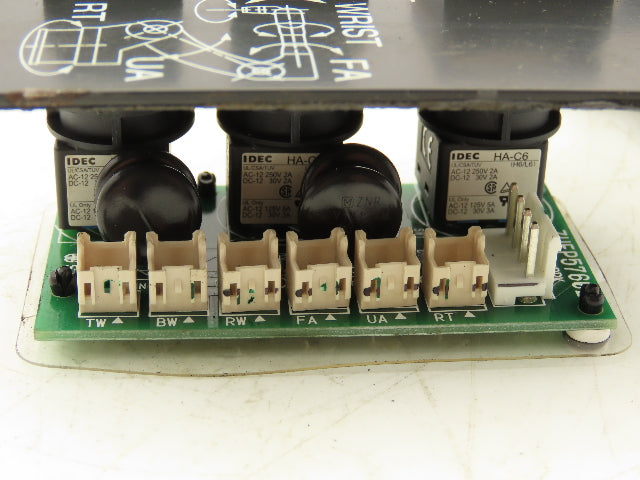 Panasonic ZUEP576 Robot Control Panel RT Wrist UA FA 70x100mm Lot of 2