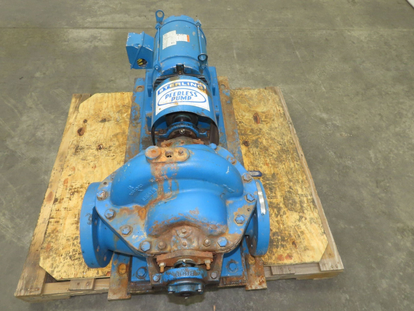 Peerless 4AE11 Split Case Centrifugal Pump 5x4" Flanged 15Hp 230/460V 3PH