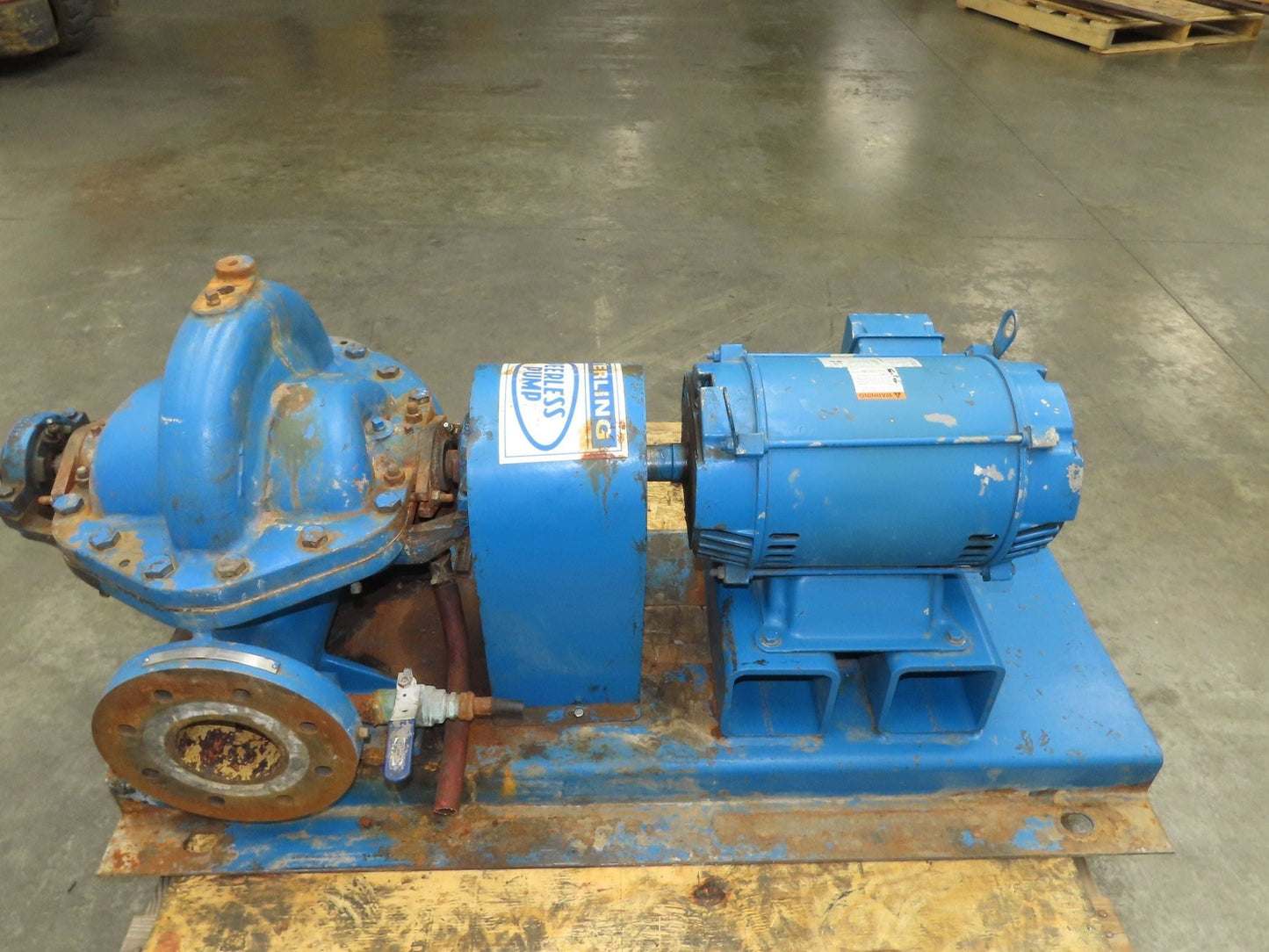 Peerless 4AE11 Split Case Centrifugal Pump 5x4" Flanged 15Hp 230/460V 3PH
