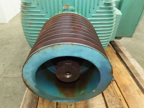 Weg PBLN300-12-586/7F2 AC Motor 300Hp 365A 1190 RPM 460V 3PH Delta Wye 586/7T