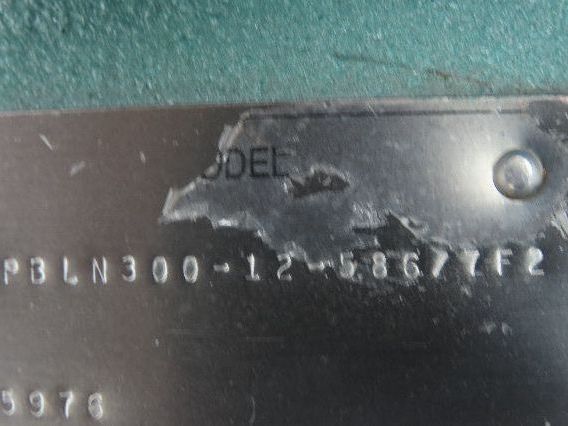 Weg PBLN300-12-586/7F2 AC Motor 300Hp 365A 1190 RPM 460V 3PH Delta Wye 586/7T