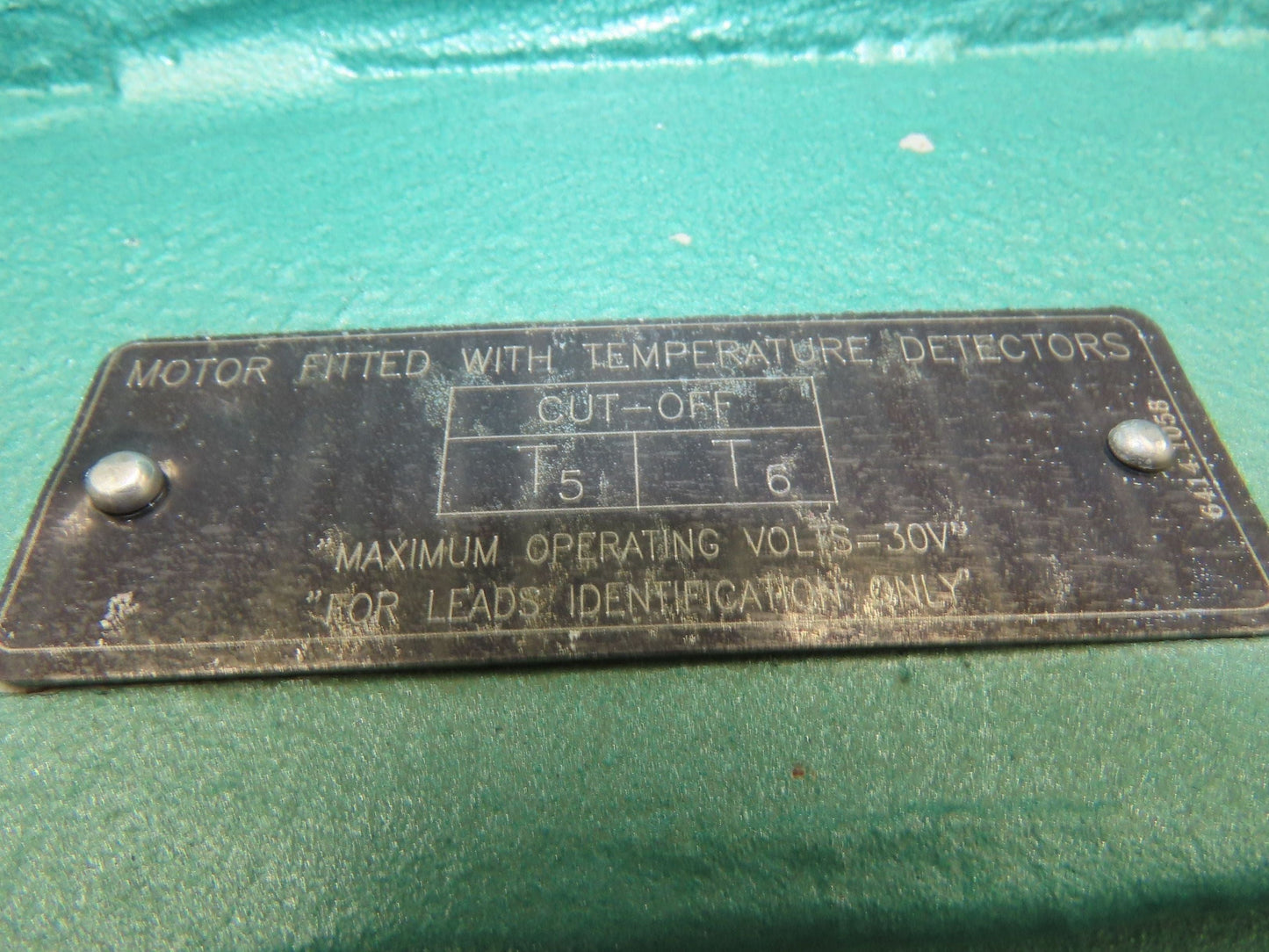 Weg PBLN300-12-586/7F2 AC Motor 300Hp 365A 1190 RPM 460V 3PH Delta Wye 586/7T