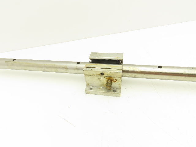 Thompson SPB160PN 2x Linear Pillow Block 1" ID Bearing Assembly 3' Rail