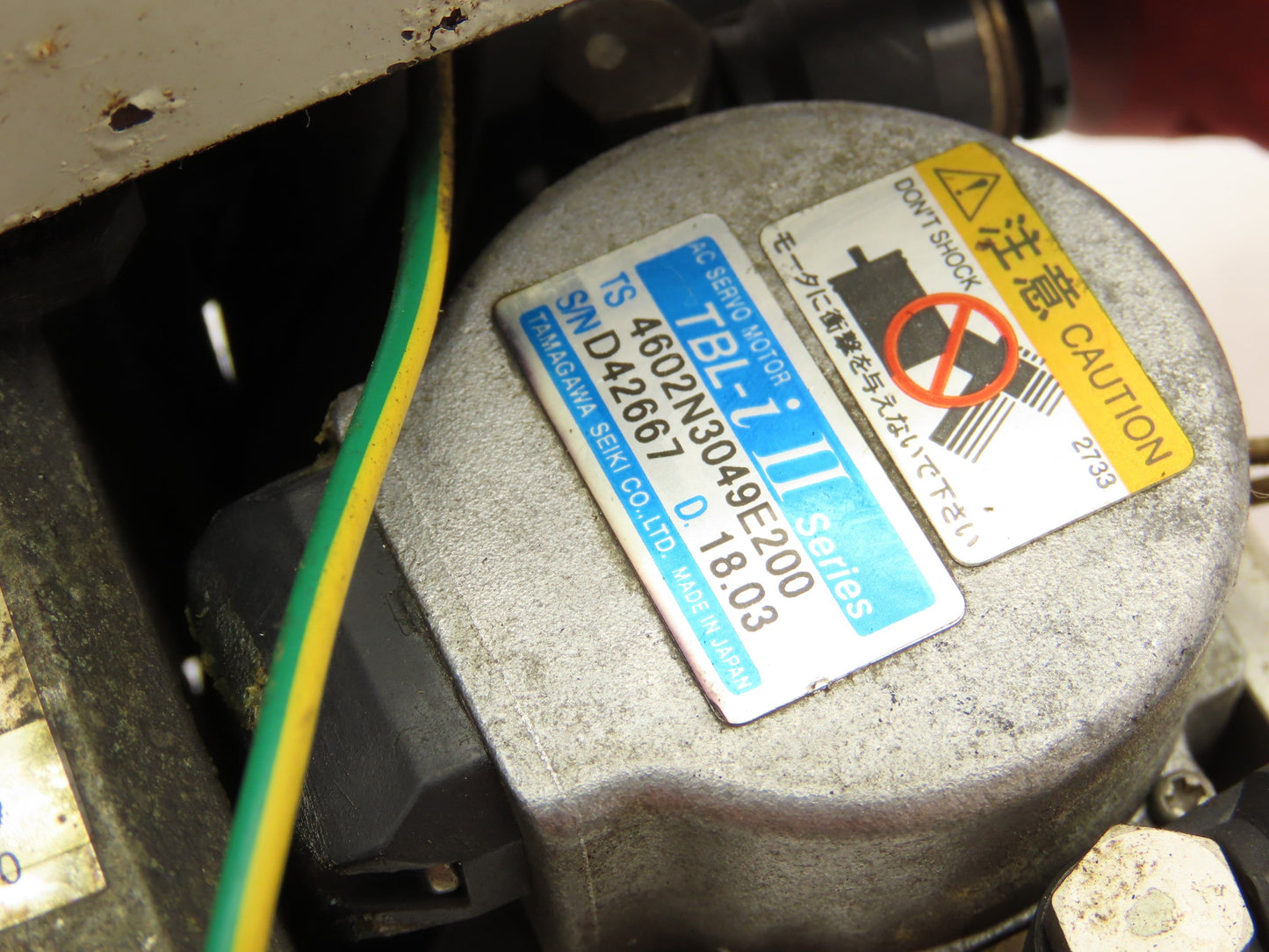 Yaskawa Welding Robot Tip Mount Servo Motor Cable Wire Feed