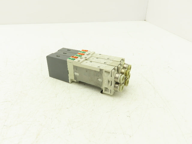 SMC SQ2231D-5D1-C8 Pneumatic 5 Port 2 Pos. Double Solenoid Valve 24V Lot of 3