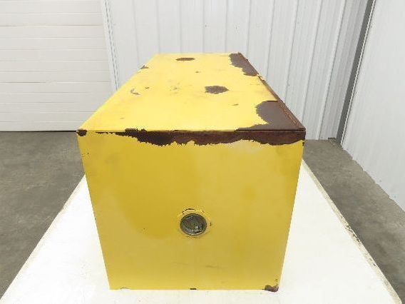 Justrite 25801 Yellow Flammable Safety Cabinet 12 Gallon Liquid Piggyback