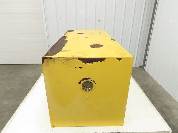 Justrite 25801 Yellow Flammable Safety Cabinet 12 Gallon Liquid Piggyback