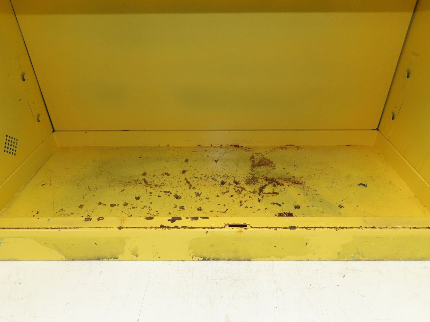 Eagle ADD-15 Yellow Flammable Safety Cabinet 15 Gallon Liquid Piggyback