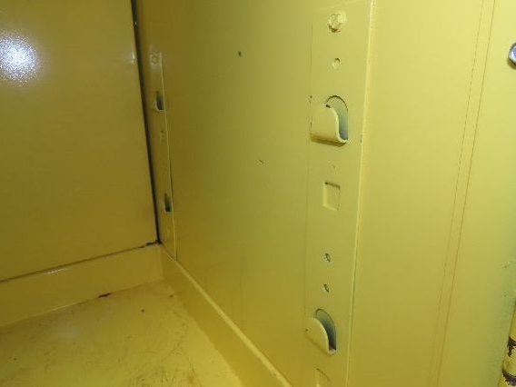 Eagle ADD-15 Yellow Flammable Safety Cabinet 15 Gallon Liquid Piggyback