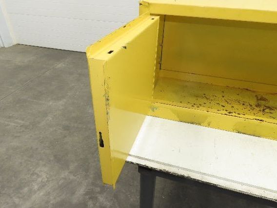 Eagle ADD-15 Yellow Flammable Safety Cabinet 15 Gallon Liquid Piggyback