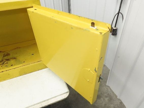 Eagle ADD-15 Yellow Flammable Safety Cabinet 15 Gallon Liquid Piggyback