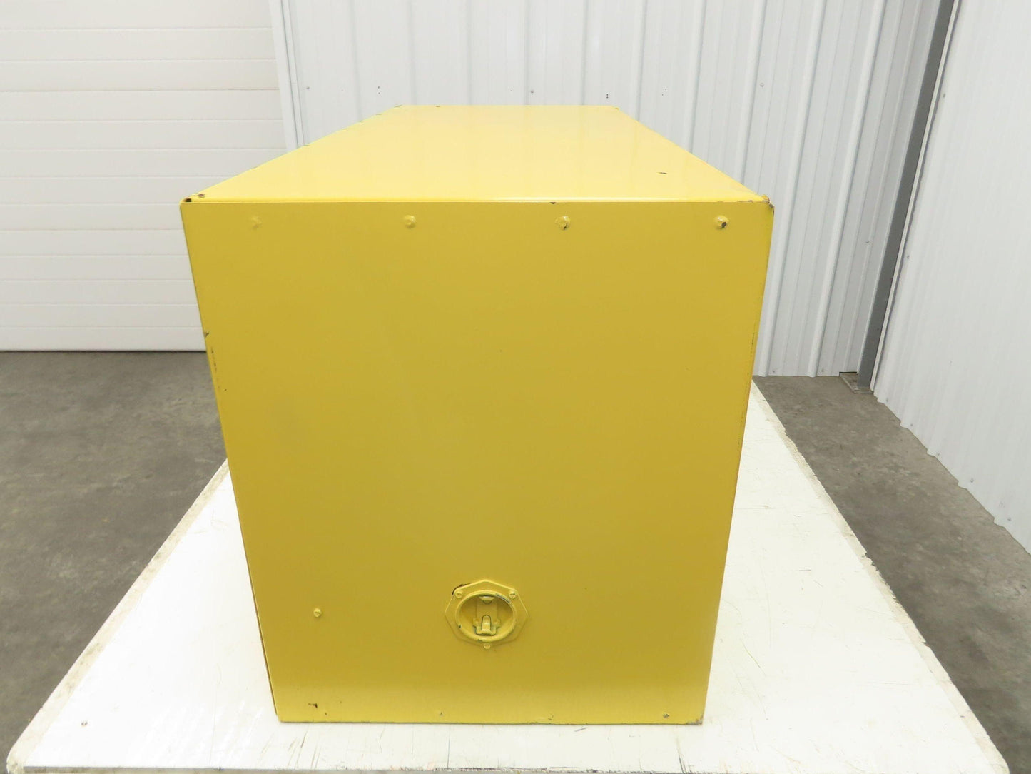Eagle ADD-15 Yellow Flammable Safety Cabinet 15 Gallon Liquid Piggyback