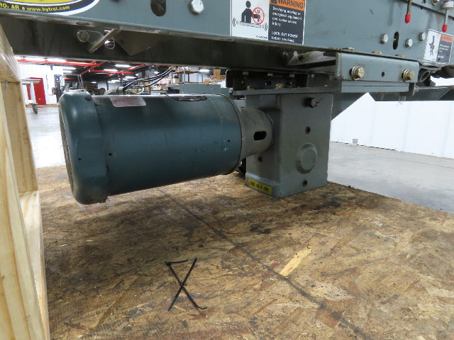 Hytrol 12"x 72" Accumulation Conveyor 1-3/8" Roller 10"BF V-Belt Drive 230/460V