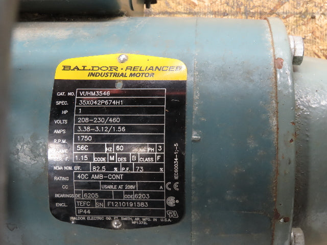 Hytrol 12"x 72" Accumulation Conveyor 1-3/8" Roller 10"BF V-Belt Drive 230/460V