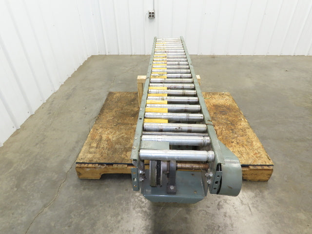 Hytrol 12"x 72" Accumulation Conveyor 1-3/8" Roller 10"BF V-Belt Drive 230/460V